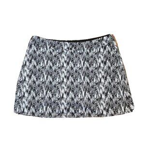 Tranquility by Colorado Clothing Skort Womens XXL Black White Pull On Stretch